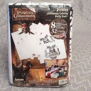 🏴‍☠️Pirates Of The Caribbean Pillowcase Coloring Activity🦜